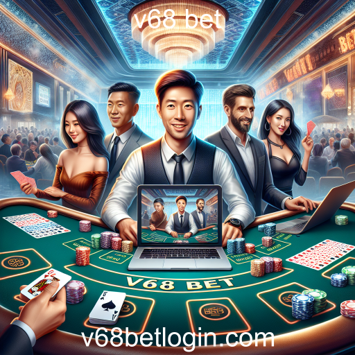 Descubra a Emoção da Categoria 'Ao Vivo' no v68 Bet